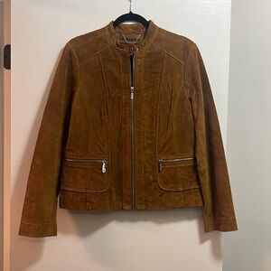 Bernardo Suede Jacket